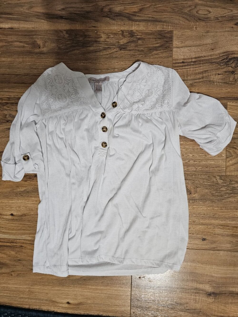 White Carolyn Taylor size Small